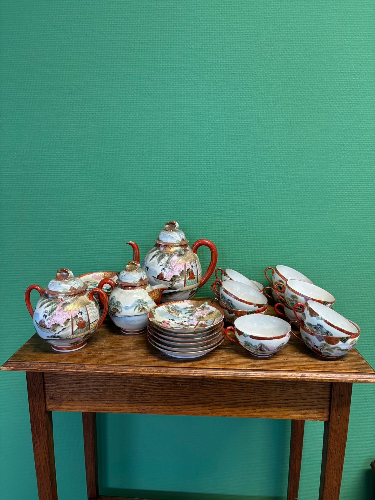 Antiek chinees servies, Ophalen of Verzenden