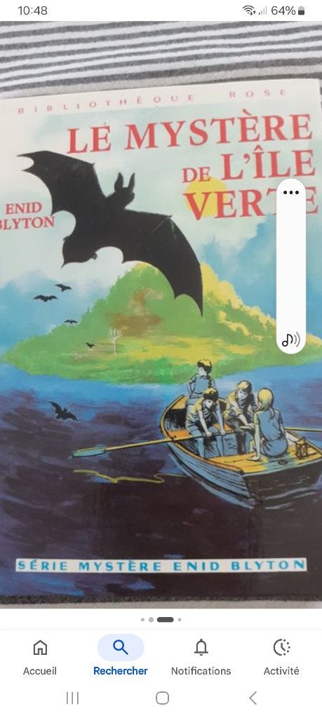 Livre Le mystère de l'île verte, Livres, Livres pour enfants | Jeunesse | 10 à 12 ans, Utilisé, Enlèvement