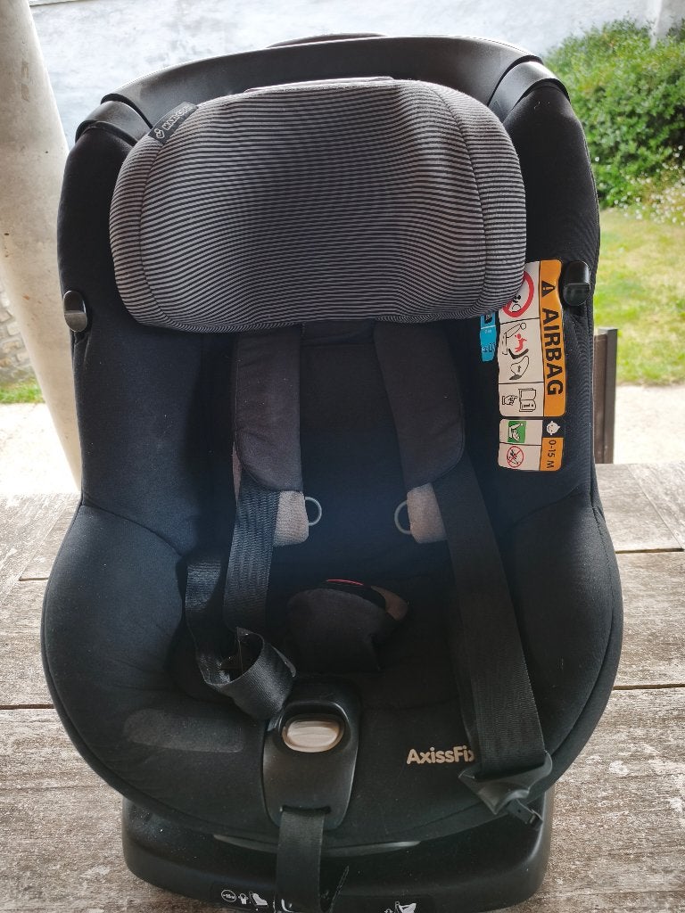 Autostoel MaxiCosi Axissfix i-Size draaibaar, Enlèvement, Utilisé, Mode veille, Isofix