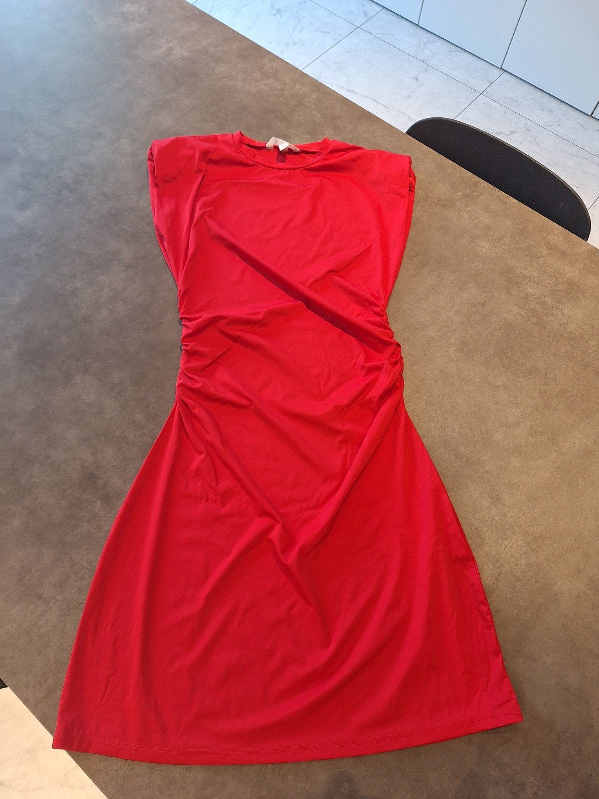 jurk H&M maat S, Rouge, H&M, Enlèvement ou Envoi, Taille 36 (S)