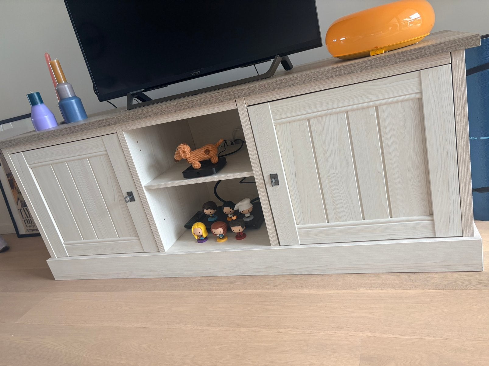 Landelijk tv-meubel, Huis en Inrichting, Kasten | Dressoirs, Ophalen, Overige materialen, 150 tot 200 cm, Landelijk