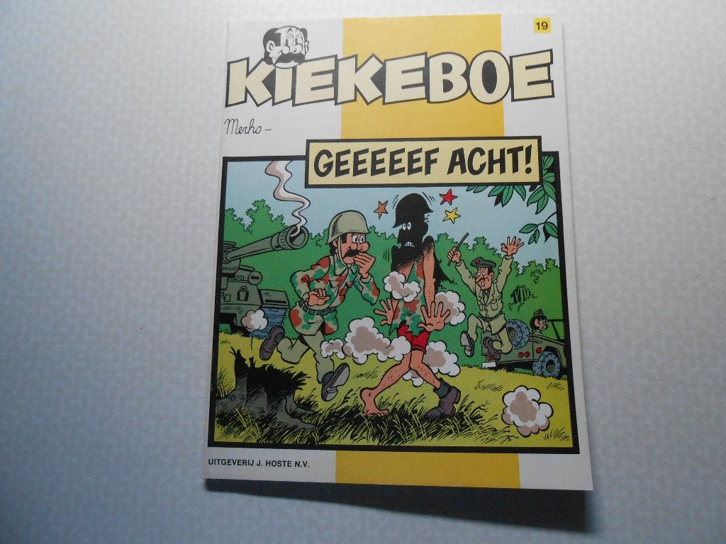 kiekeboe 19 Geeeeef acht! 1983 1 ste druk., Livres, BD, Neuf, Une BD, Enlèvement ou Envoi
