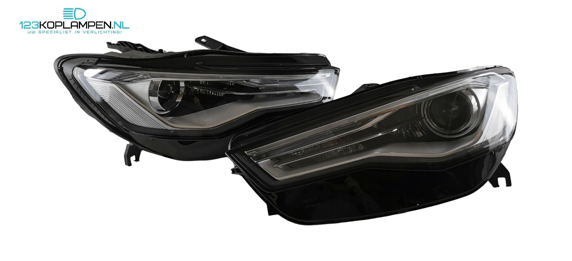 Audi A6 C7 facelift Xenon koplamp koplampen links rechts, Auto-onderdelen, Ophalen, Gebruikt, -, -