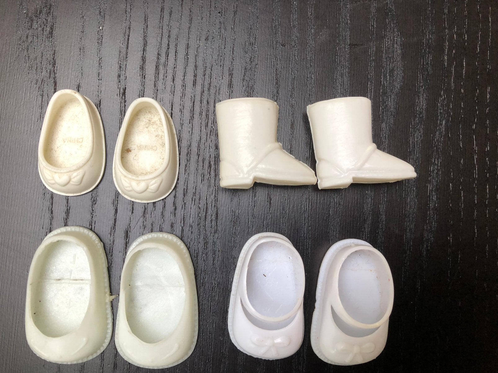 Poppenschoenen: verschillende paren, Ophalen, Gebruikt, Kleding