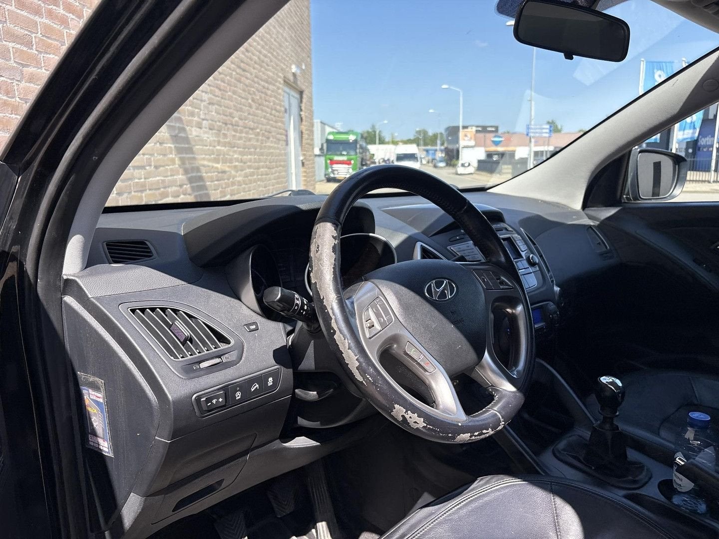 Hyundai ix35 1.7 CRDi Comfort | Cruise | Climate | Leder | S, Auto's, 135 g/km, Zwart, SUV of Terreinwagen, IX35