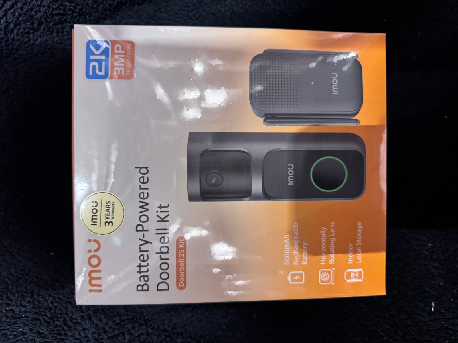 Imou Doorbell 2S Kit, Audio, Tv en Foto, Videobewaking, Ophalen of Verzenden, Nieuw, Buitencamera