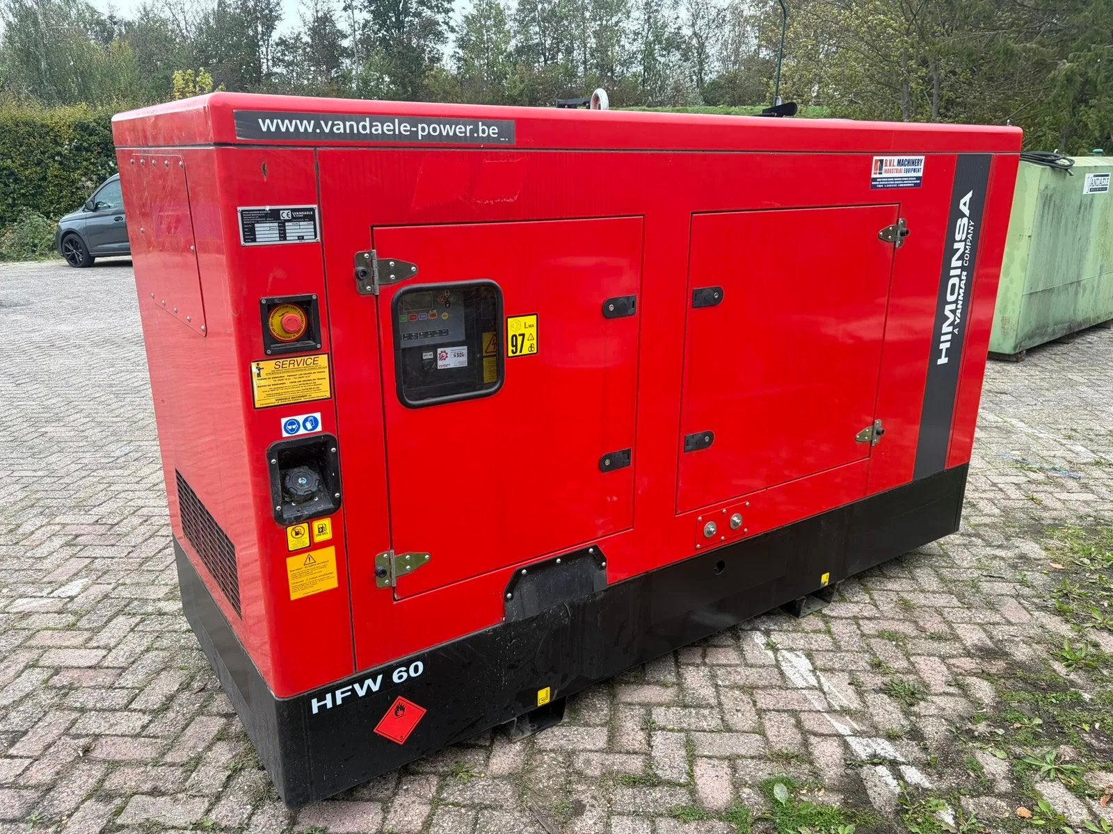 Himoinsa HFW 60 kVA Stamford FPT Iveco aggregaat generatorse