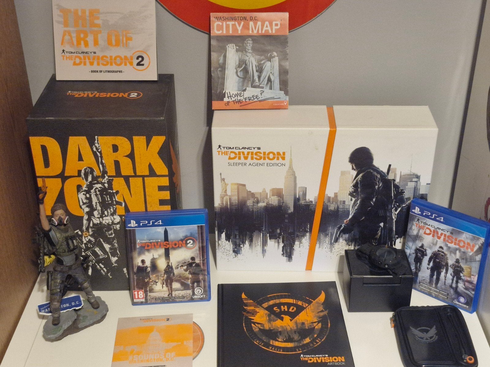The division 1 en 2 collector's edition (voledig), Games en Spelcomputers, Online, 1 speler, Zo goed als nieuw, Vanaf 12 jaar
