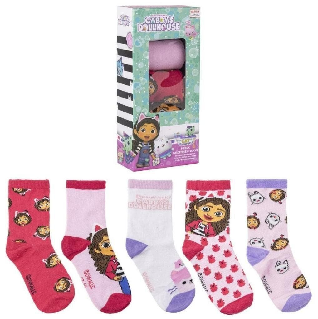 Gabby's Poppenhuis Sokken - 5 paar - Maat 23/26, Neuf, Enlèvement ou Envoi, Gabby, Chaussettes