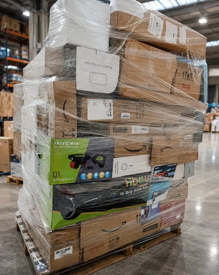 Retourpallet Vol Verkoopbare Producten – Direct Beschikbaar, Ophalen, Zo goed als nieuw