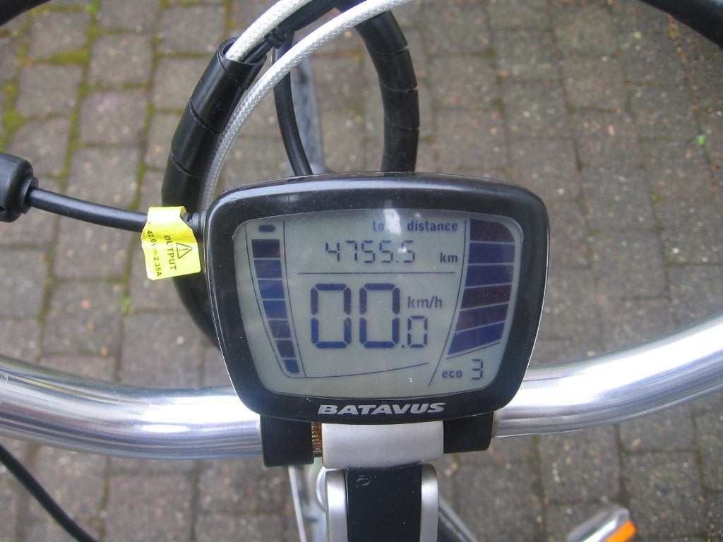 28 inch Batavus E-go remove met ( batterij ?? ) probleem, Ophalen, Gebruikt, Batavus