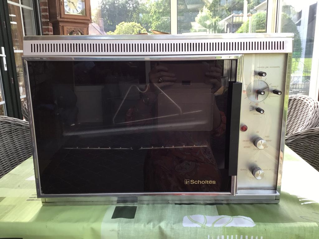 Traditionele oven Scholtes, Elektronische apparatuur, Ovens, Ophalen, Gebruikt, Inbouw, Oven met grill