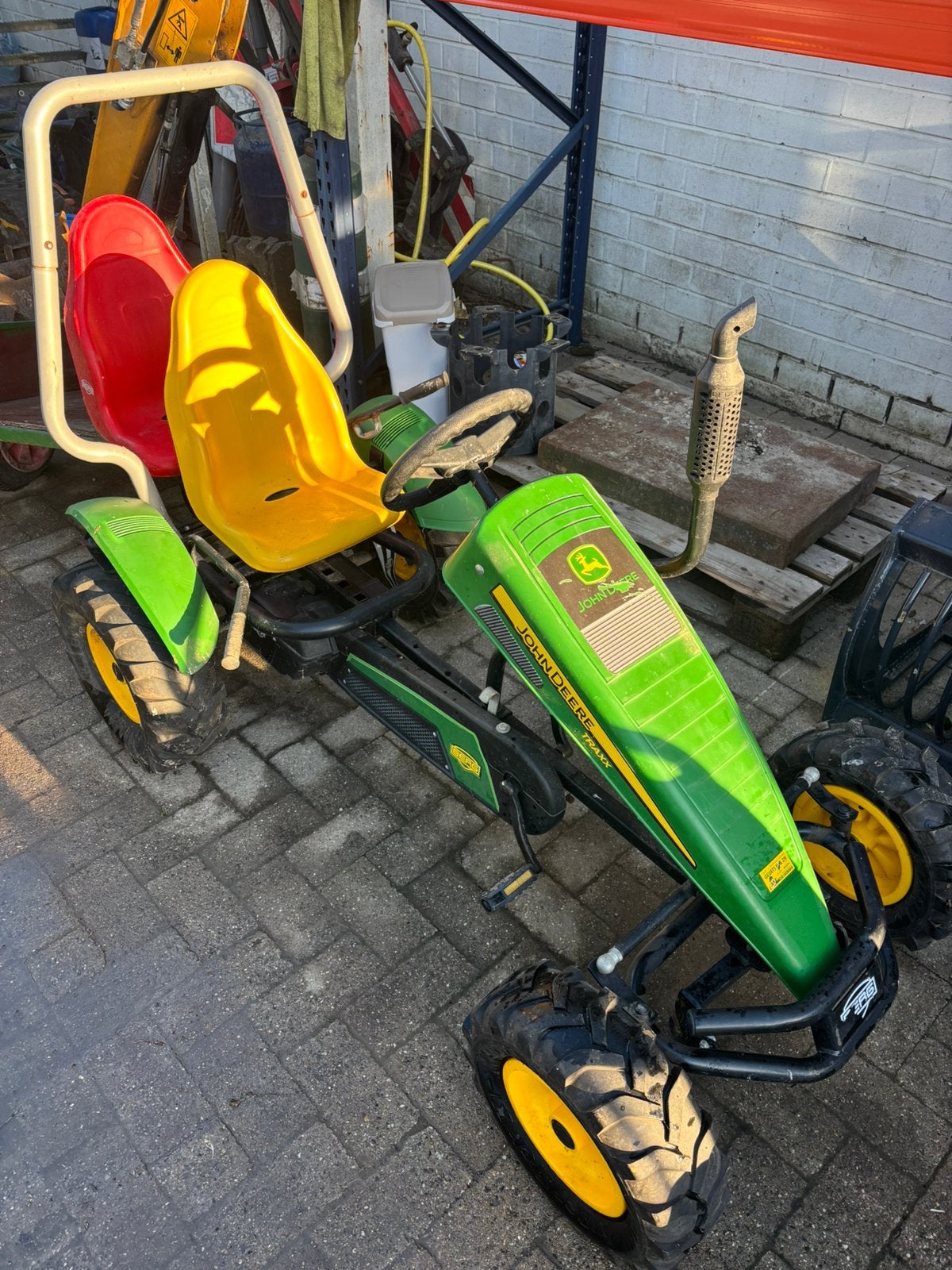 Gocart berg johndeere, Enfants & Bébés, Enlèvement, Comme neuf, Berg
