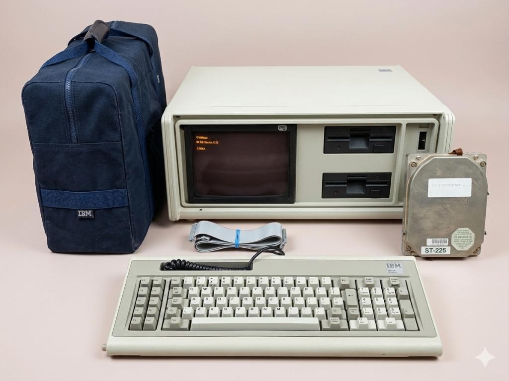 Vintage IBM PPC 5155 - 100% working condition, Computers en Software, Ophalen of Verzenden, IBM