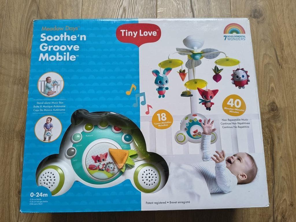 Tiny love Mobiel Soothe 'n groove, Kinderen en Baby's, Ophalen of Verzenden, Zo goed als nieuw, Mobiel, Met geluid