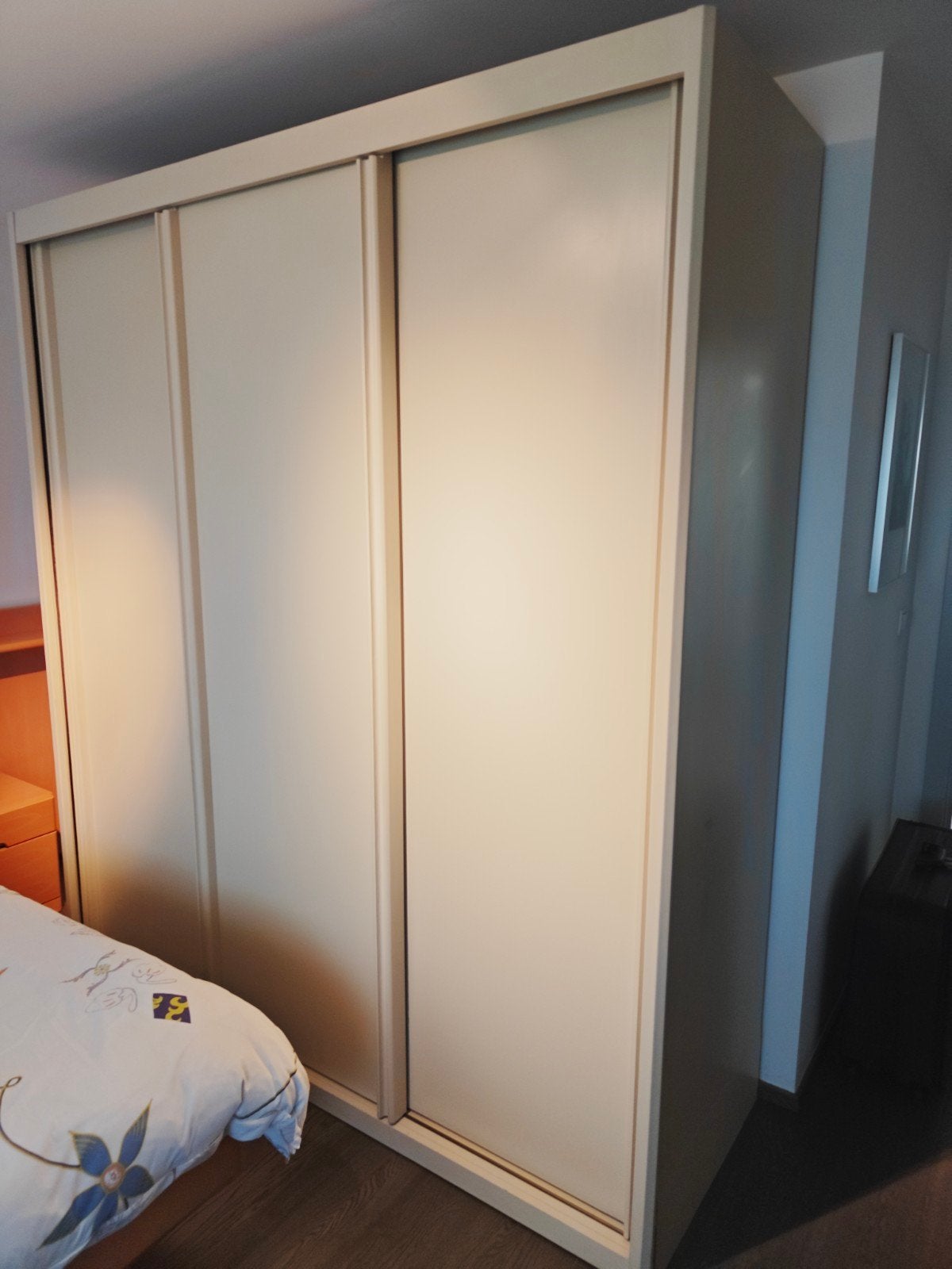 Hulsta kleerkast 3-delig, Ophalen, Met deur(en), Gebruikt, 200 cm of meer