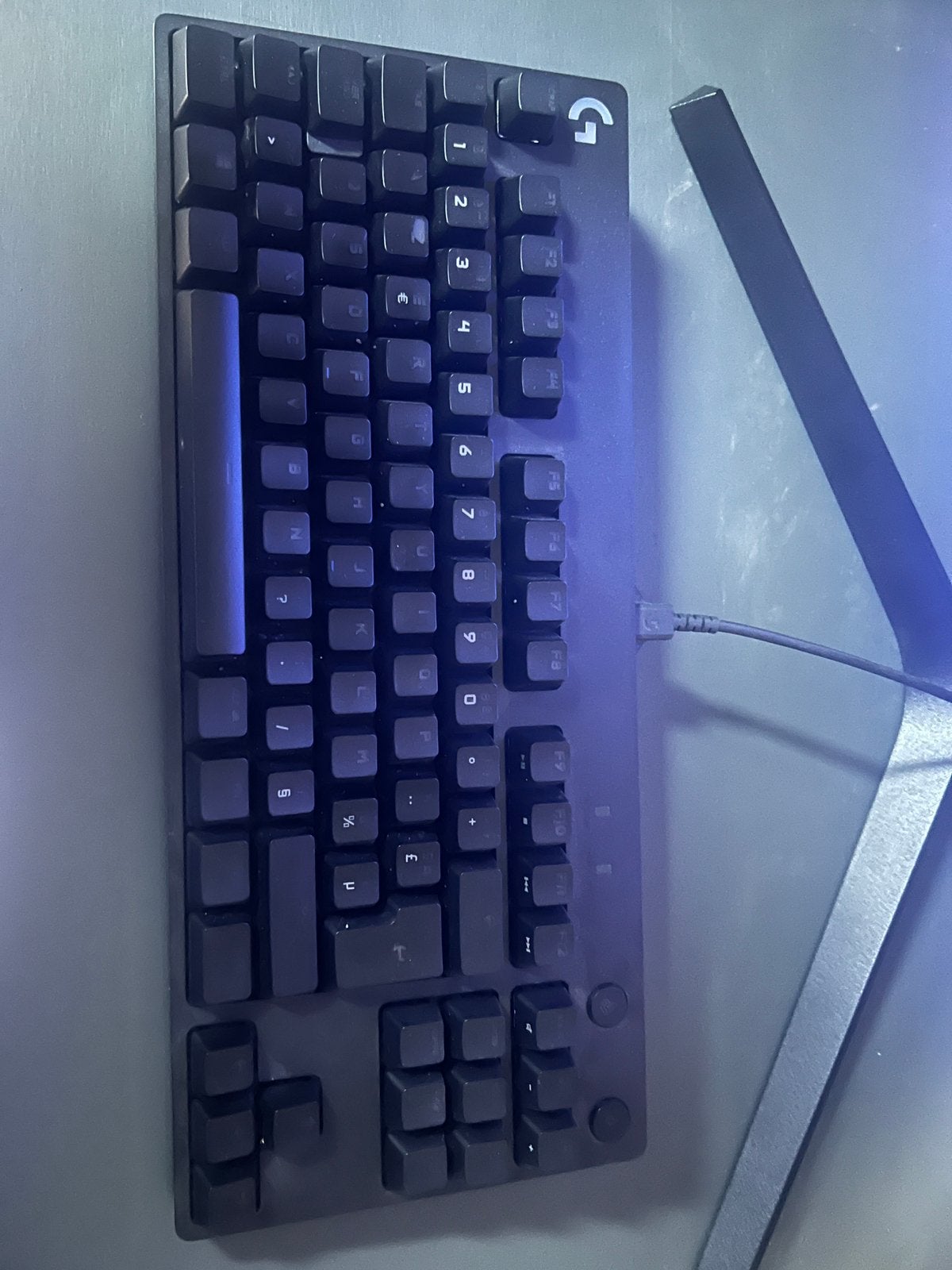 Clavier Gaming Logitech G PRO, Computers en Software, Ophalen, Gebruikt, Gaming toetsenbord, Azerty
