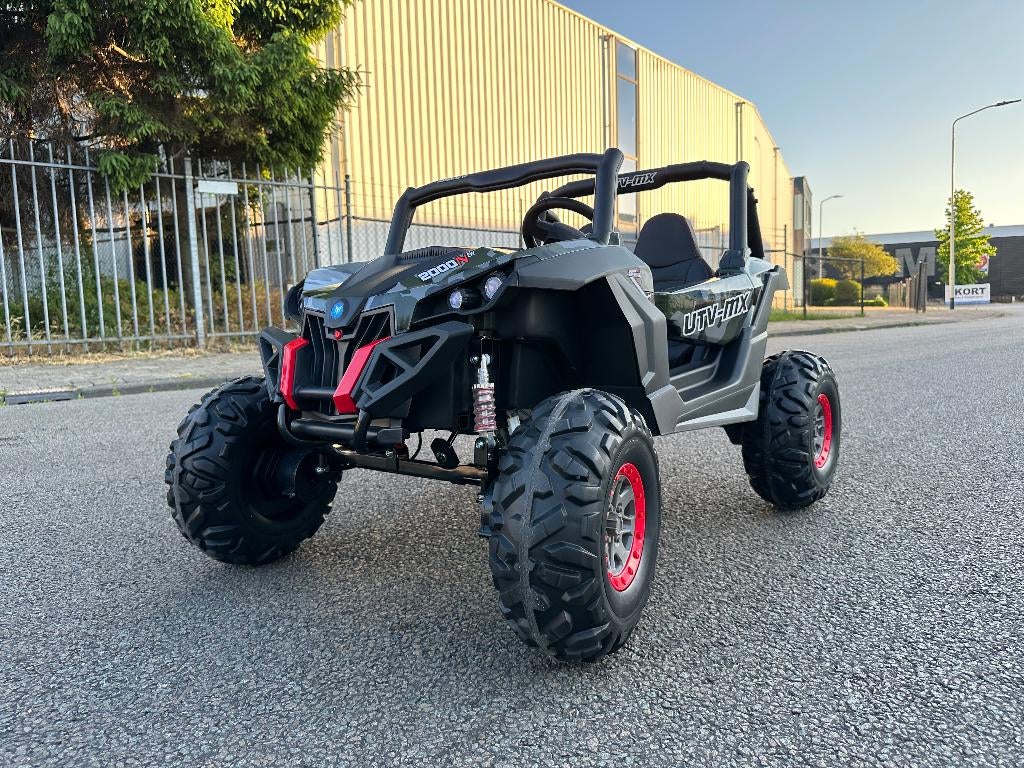 Beach Buggy eXtreme 24v zwart camouflage RC Bluetooth MP4, Enlèvement ou Envoi, Neuf