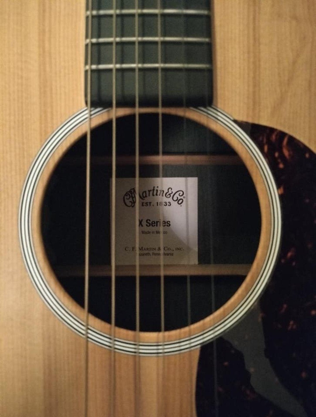 Super offre ! Martin Guitar X Series + étui rigide, Musique & Instruments, Enlèvement