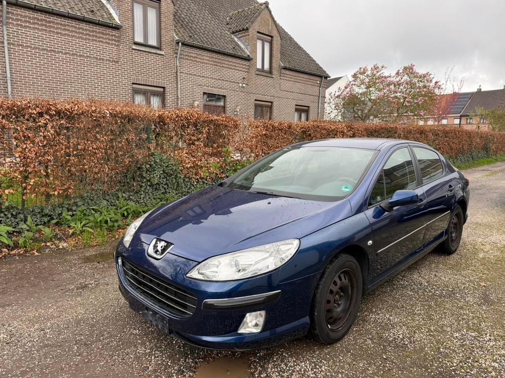 Peugeot 407, 1.8 benzine 92 Kw, Bj 2006, Stof, Blauw, Bedrijf, Euro 4