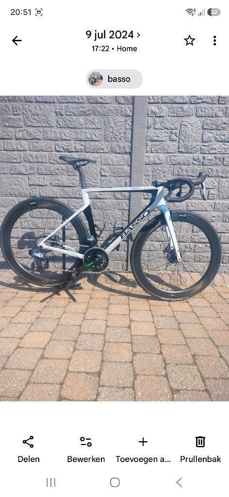 Basso diamante sv 2024, Vélos & Vélomoteurs, Autres marques, 49 à 53 cm, Comme neuf, Enlèvement