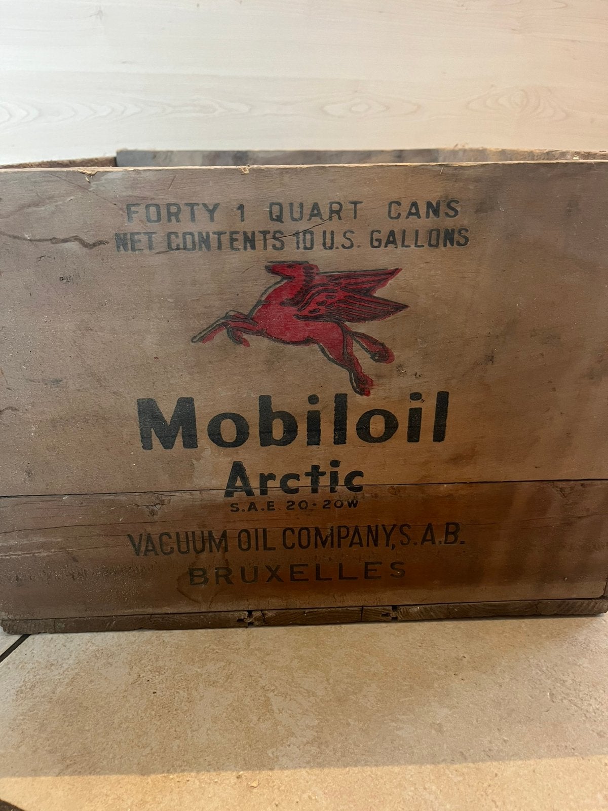 Mobiloil arctic, Ophalen, Zo goed als nieuw, Verpakking