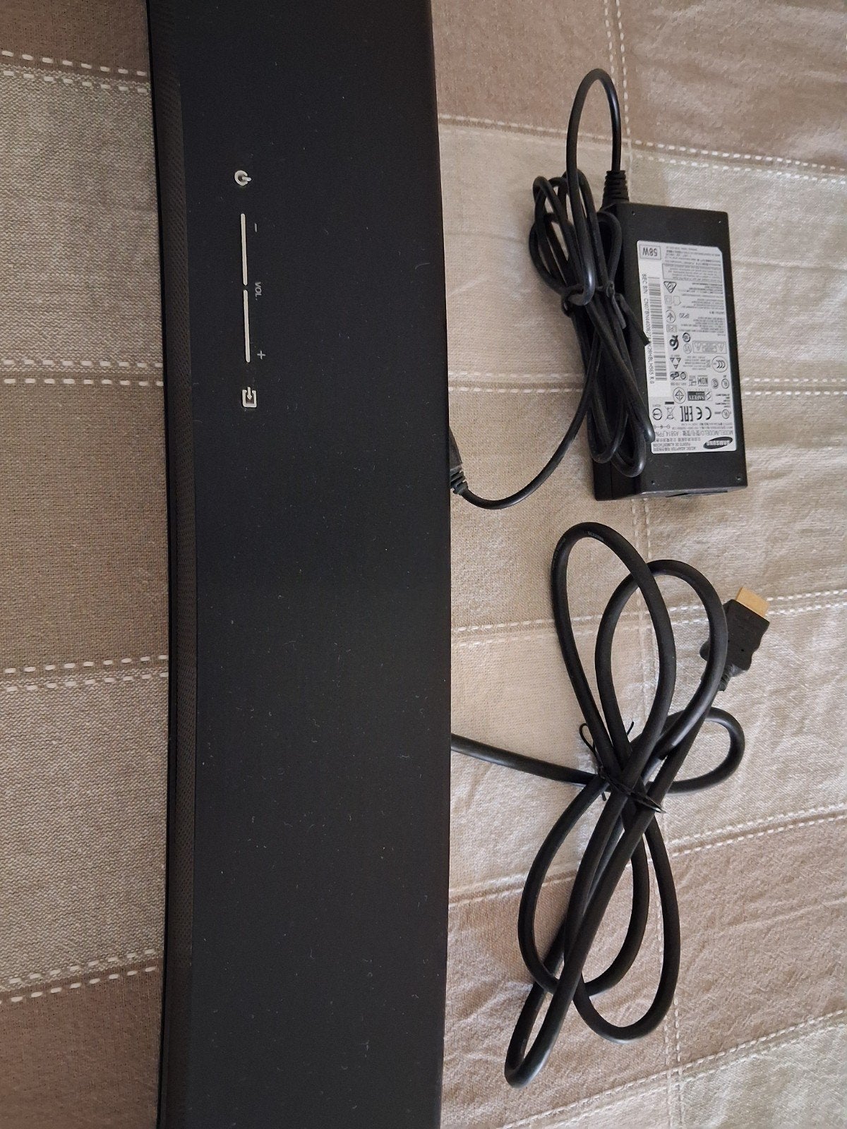 Samsung soundbar 2-1 curved HW-J6000R, Ophalen