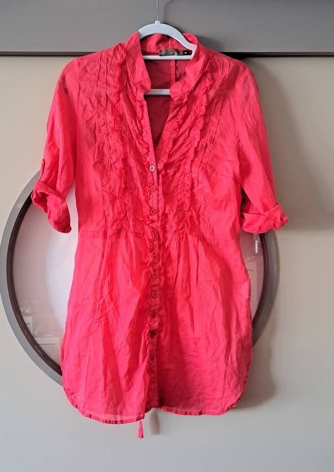 Comme ca, blouse katoen, 38, zomer, Kleding | Dames, Blouses en Tunieken, Comme ça, Ophalen of Verzenden, Zo goed als nieuw, Maat 38/40 (M)