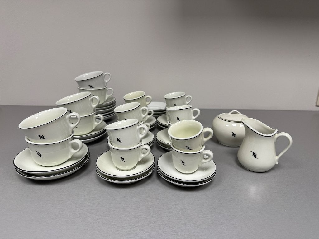 Koffie servies vintage Nespresso, Enlèvement