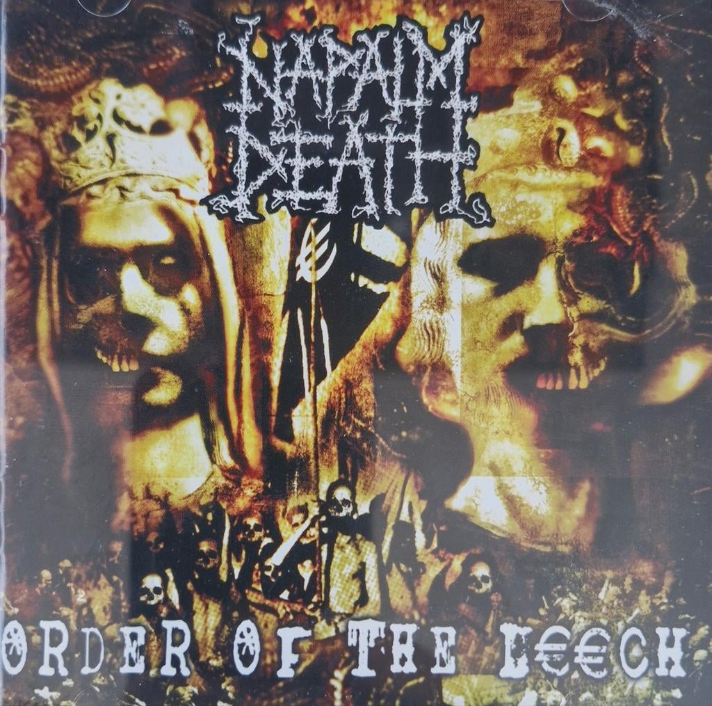 Cd Napalm Death "Order of The Leech", Ophalen of Verzenden, Zo goed als nieuw