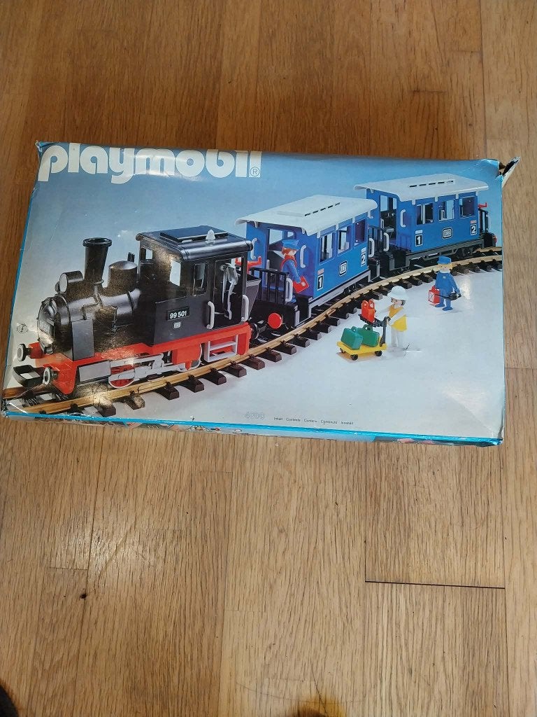Ensemble de train Playmobil 4000 LGB à vendre, Enlèvement, Utilisé