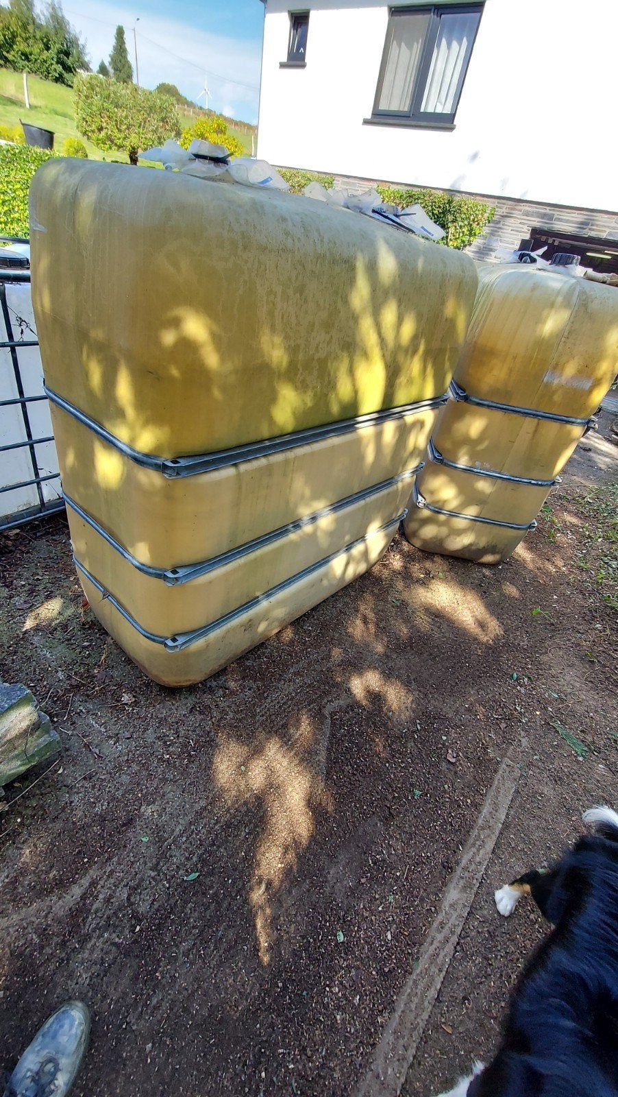 citernes 1500 litres, Enlèvement, Utilisé