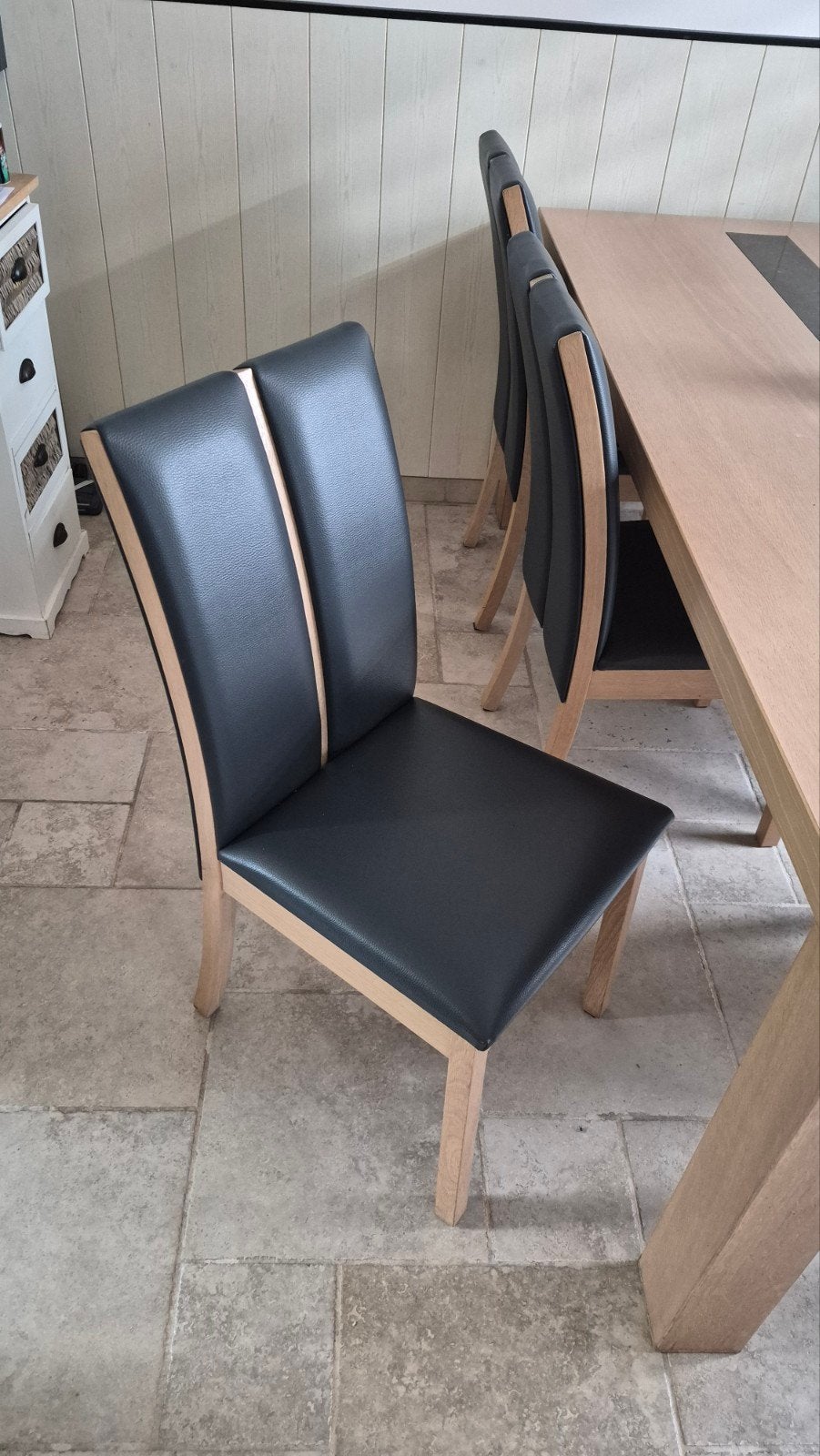 eetkamer beuk, Ophalen, Gebruikt