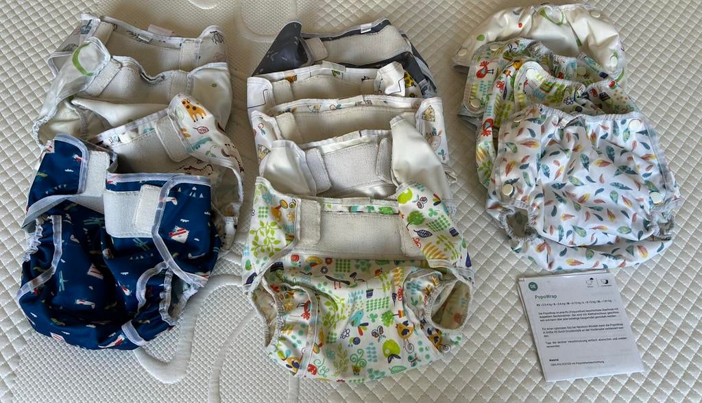 Overbroekjes Popolini maat M, Kinderen en Baby's, Ophalen, Gebruikt, Jongetje of Meisje