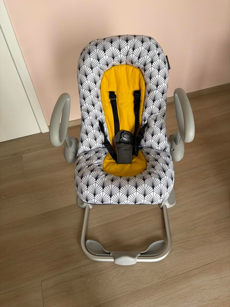 Beaba up en down, Kinderen en Baby's, Gebruikt, Schommelstoel, Met gordel(s) of riempje(s), Ophalen