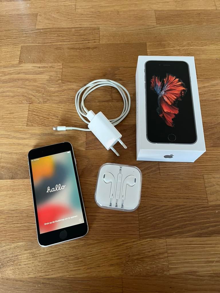 Apple iPhone 6S 32GB Space Gray, Telecommunicatie, Mobiele telefoons | Apple iPhone, Ophalen, 32 GB, Zo goed als nieuw, Zonder simlock