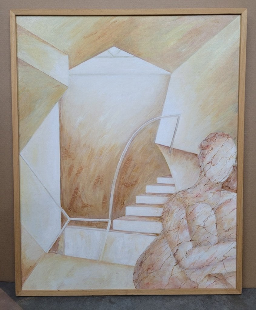 Michèle DELVAUX, Le temps s' arrête, Ophalen