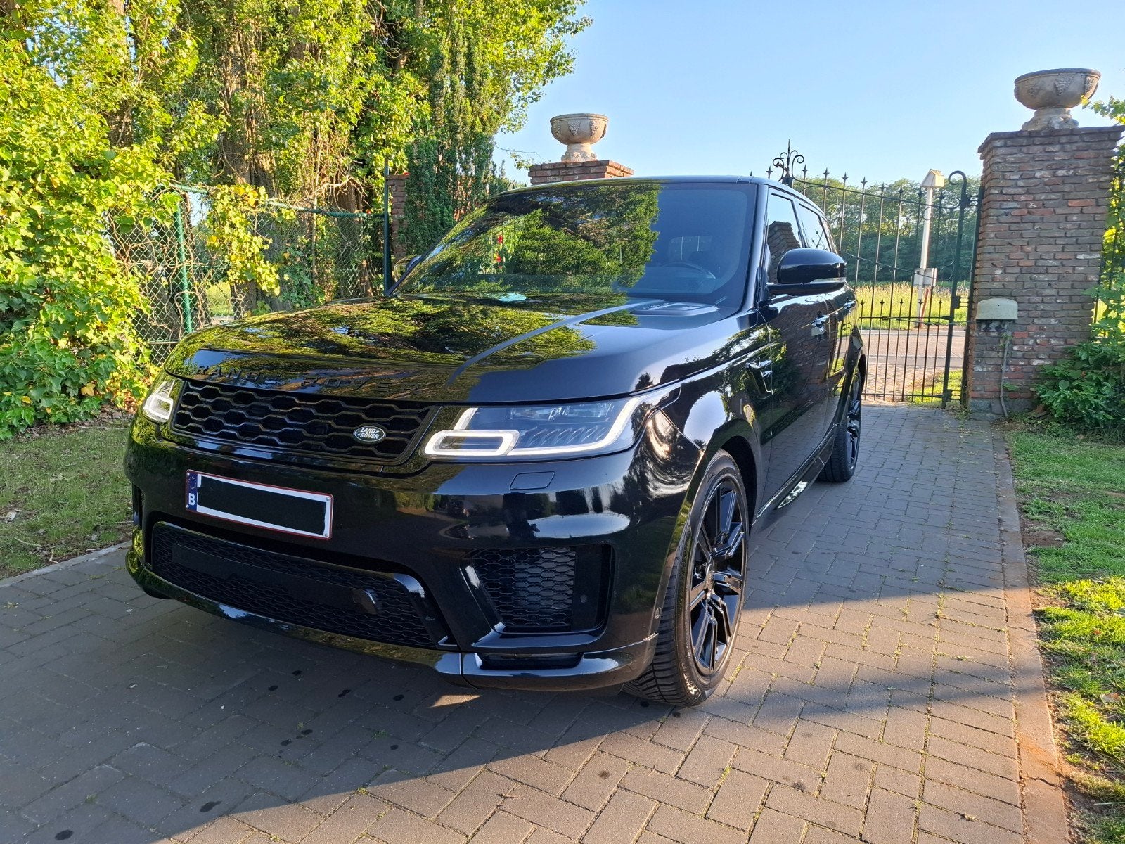 Range Rover Sport, Autos, Land Rover, Cuir, Euro 6, Entreprise, Noir