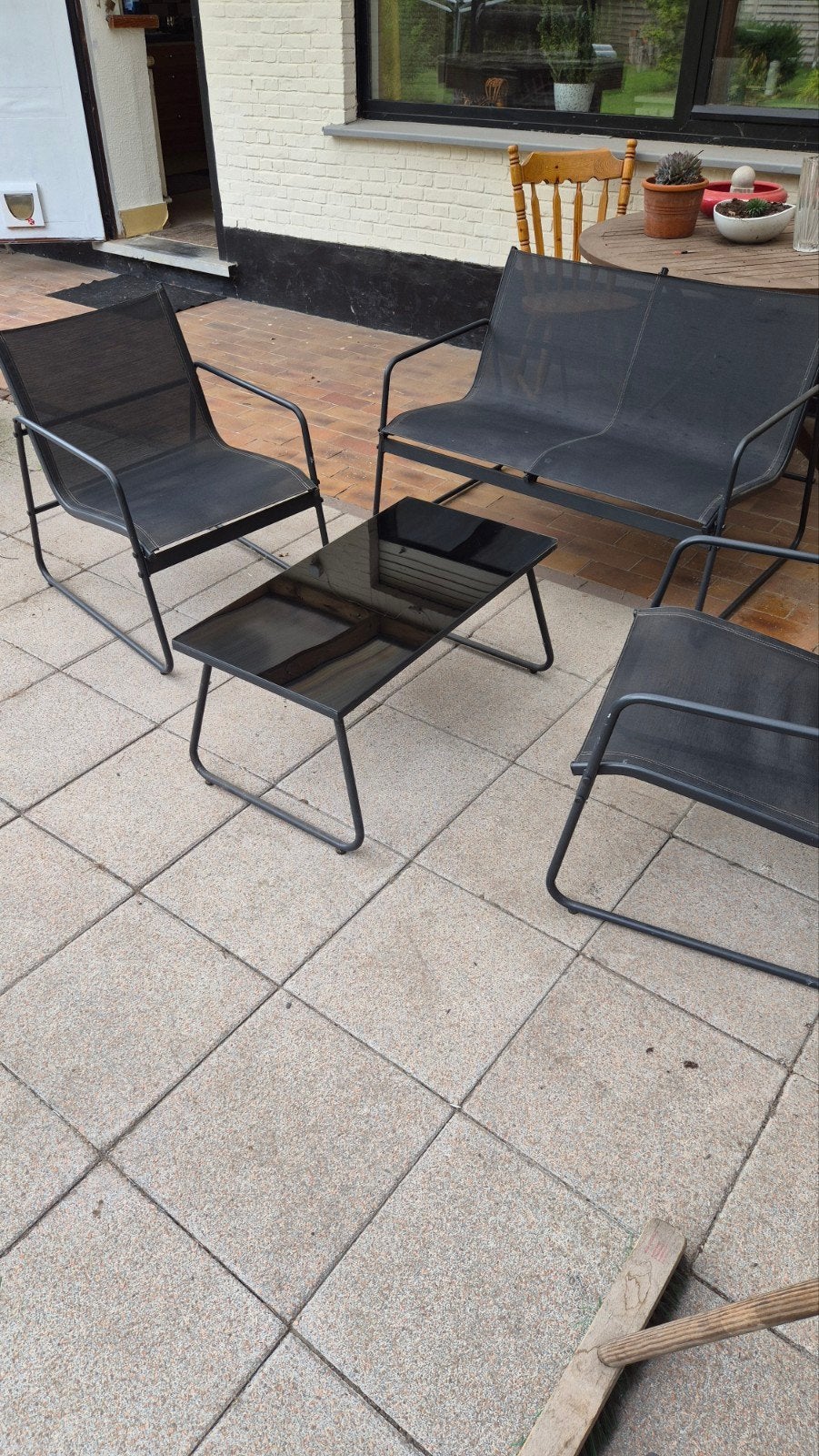 Terras stel, Enlèvement, Comme neuf, Métal