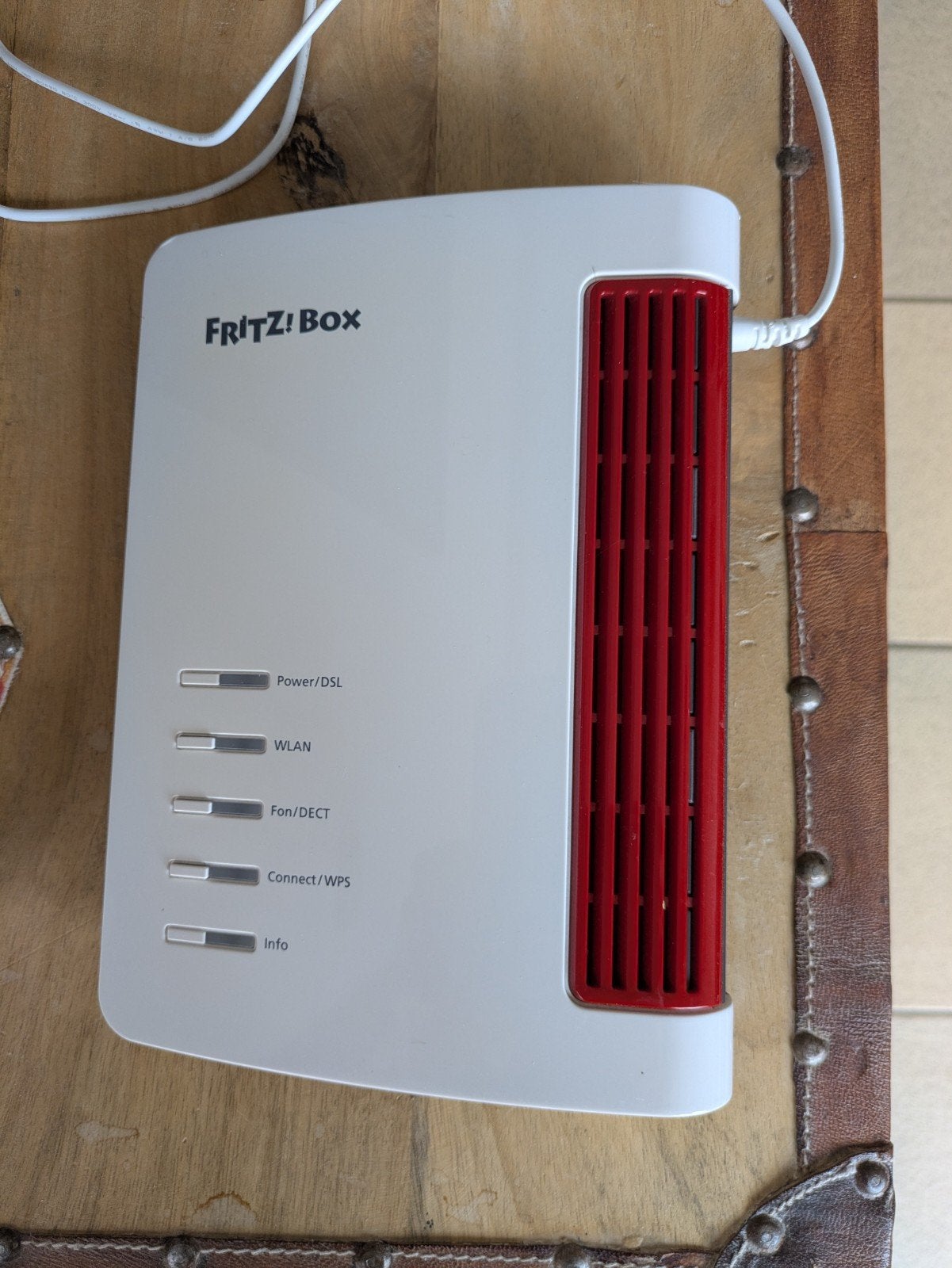 FRITZ!Box FON WLAN 7530 AX modem/router, Computers en Software, Routers en Modems, Ophalen of Verzenden, Router