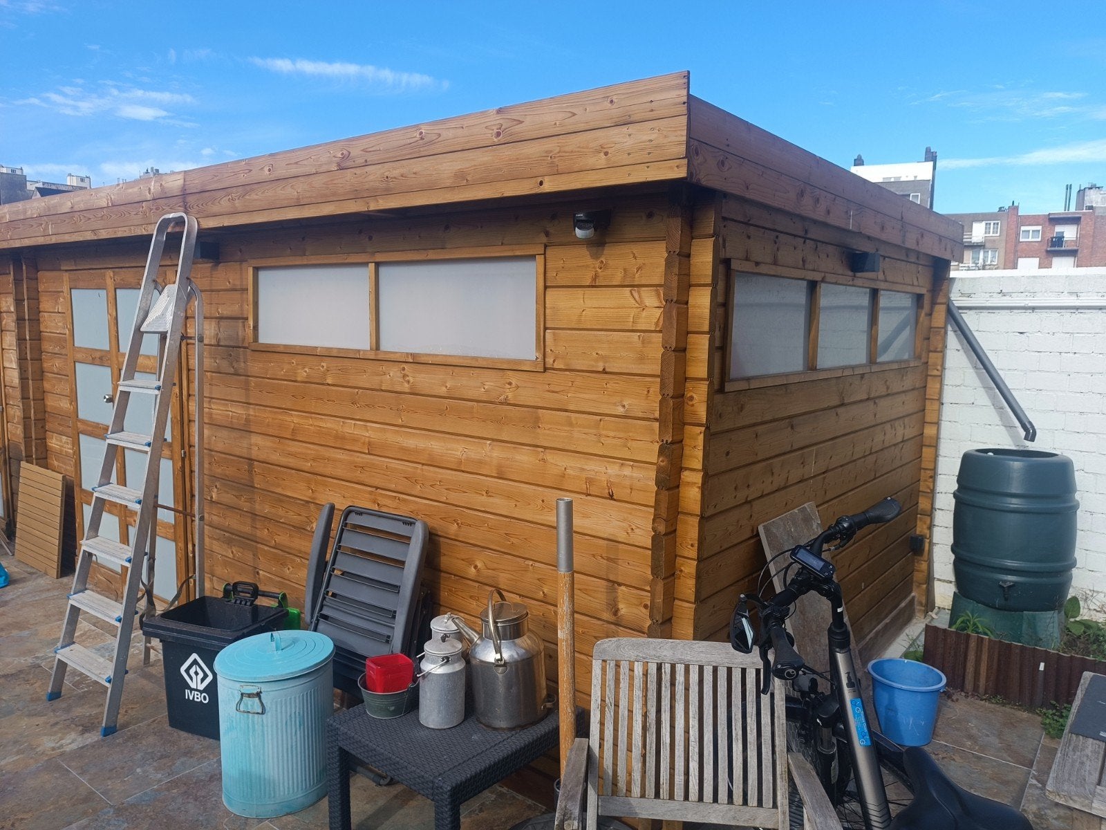 Nieuw tuinhuis, Tuin en Terras, Tuinhuizen, Ophalen, 200 tot 400 cm, Tuinhuis, 2 ramen