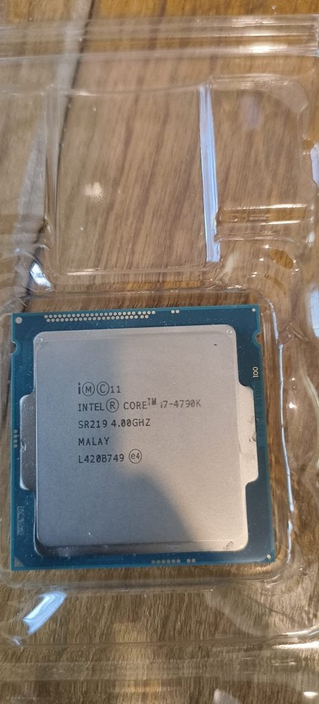 Inteli7 4790k CPU, Computers en Software, Ophalen, Gebruikt, Intel, Gaming