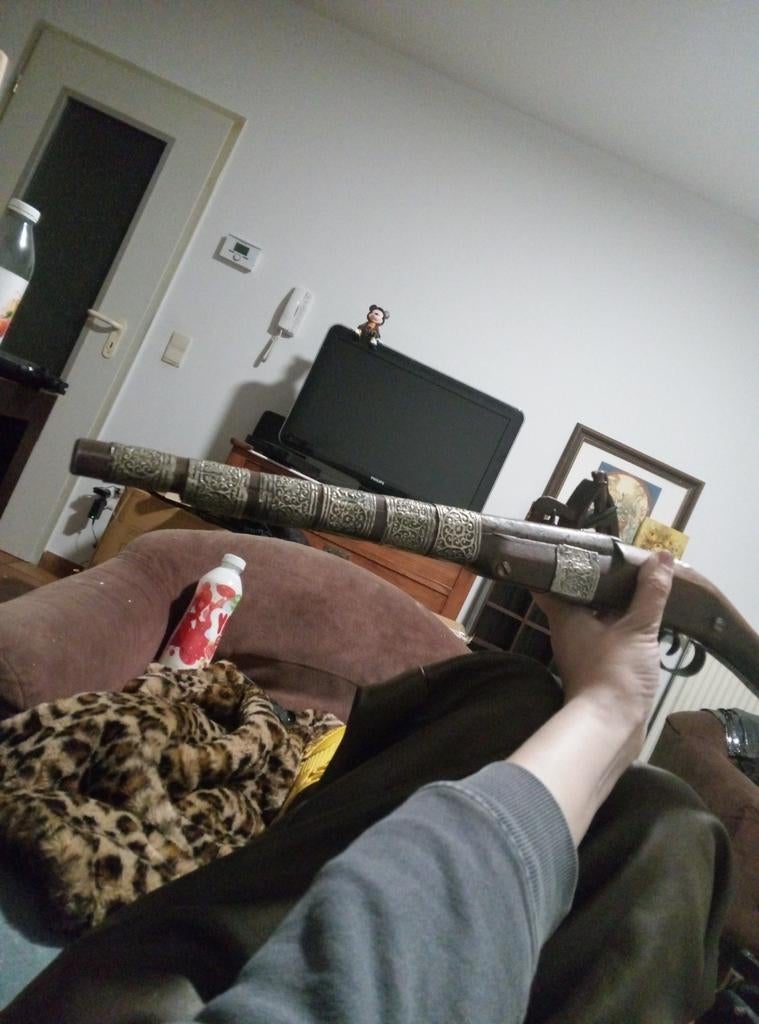 Decoratie gedemilitairiseerd  prachtig.en echt  antiek