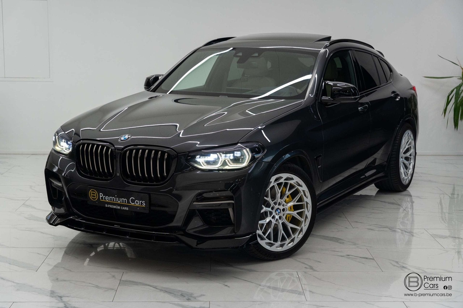 BMW X4 M 40d xDrive M-Pack! bodykit! Full options!, Argent ou Gris, Euro 6, Entreprise, Entretenue par le concessionnaire