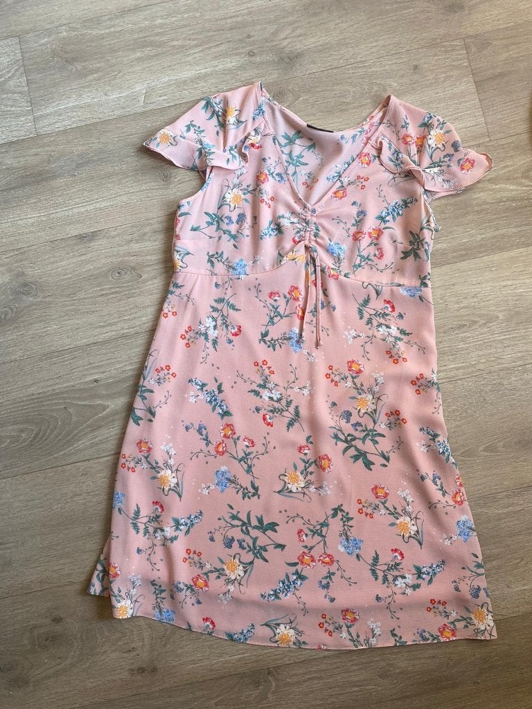 kleedje 40 in nieuwstaat, Maat 38/40 (M), Ophalen of Verzenden, Zo goed als nieuw, Roze