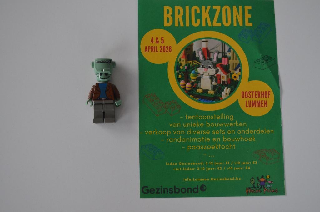 Lego: nr. HRF 001 Frankenstein., Kinderen en Baby's, Speelgoed | Duplo en Lego, Ophalen of Verzenden, Zo goed als nieuw, Complete set