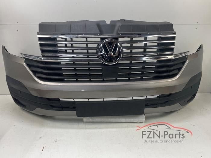 VW Transporter T6.1 Voorbumper 4PDC LH1X, Auto-onderdelen, Ophalen of Verzenden, Gebruikt, Voor, Bumper