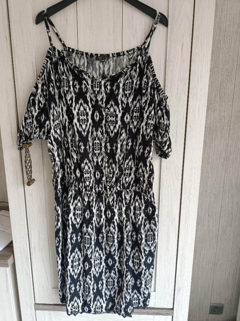 NIEUW zomerkleedje SORA by JBC maat 44, Kleding | Dames, Jurken, Sora by Jbc, Ophalen of Verzenden, Nieuw, Maat 42/44 (L)