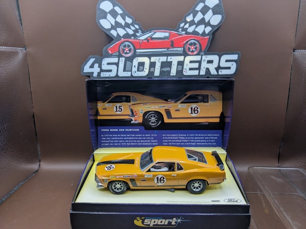 Scalextric Ford Mustang Boss 302 #16 Trans Am Series, Ophalen of Verzenden, Gebruikt, Overige merken