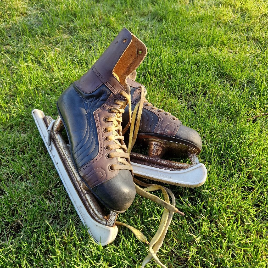 oude heren schaatsen / decoratie, Ophalen of Verzenden